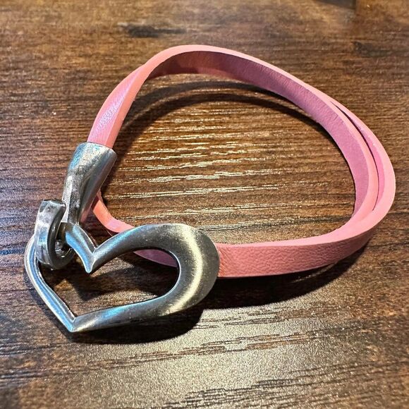 Handmade Boho Hippie Leather Heart Love Double Wrap Bracelet, Gift Box‎ - Picture 6 of 6